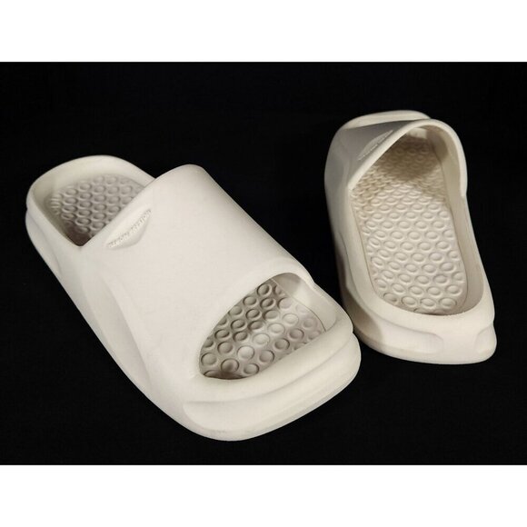 Heron Preston Eco Molded Slides Size 39 US 9 Women's Off-White - Picture 3 of 12